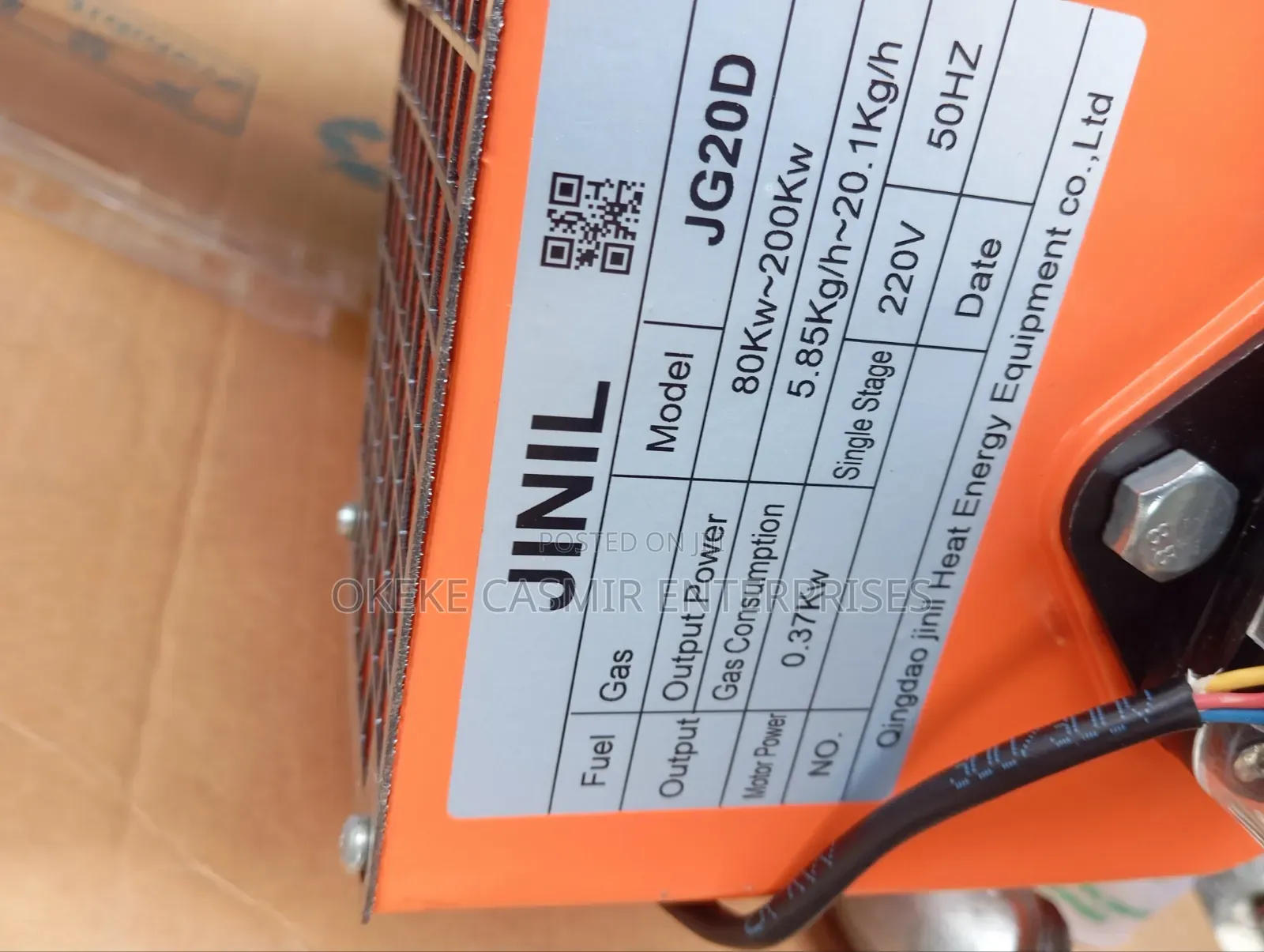 Industrial Gas Burner Machine