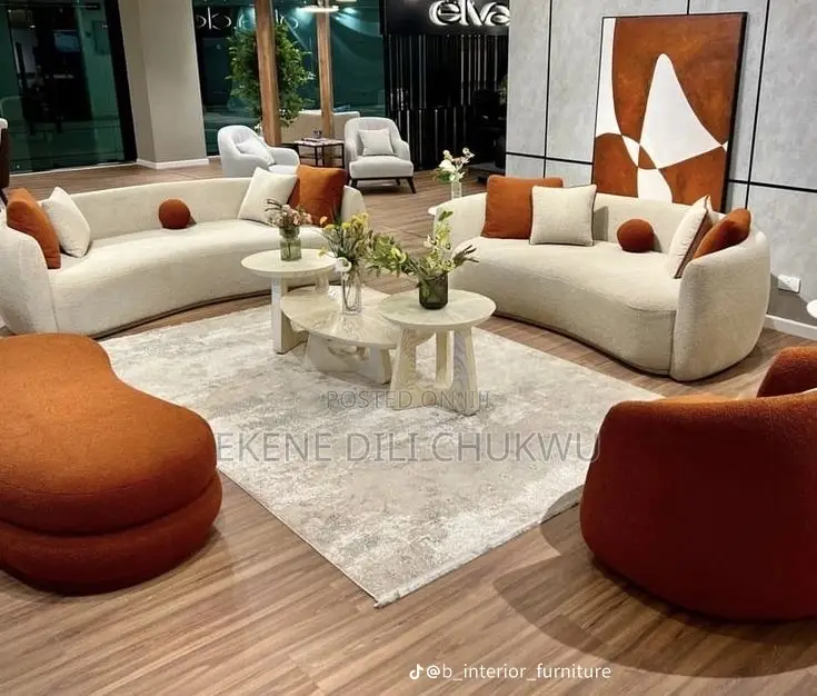 Modern Crescent Lounge Sofa Collection