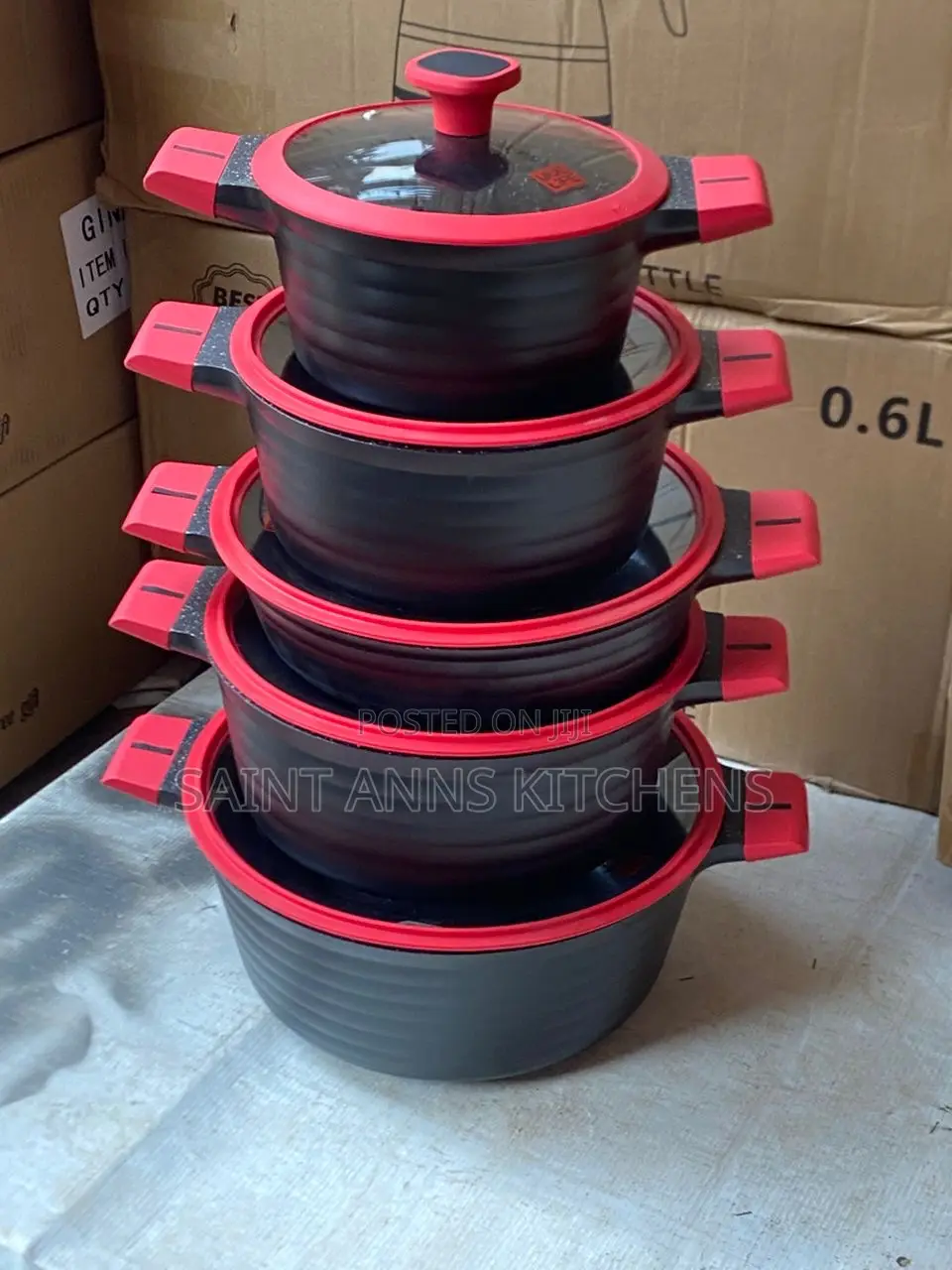 Granite-Coated Non-Stick Cookware Set