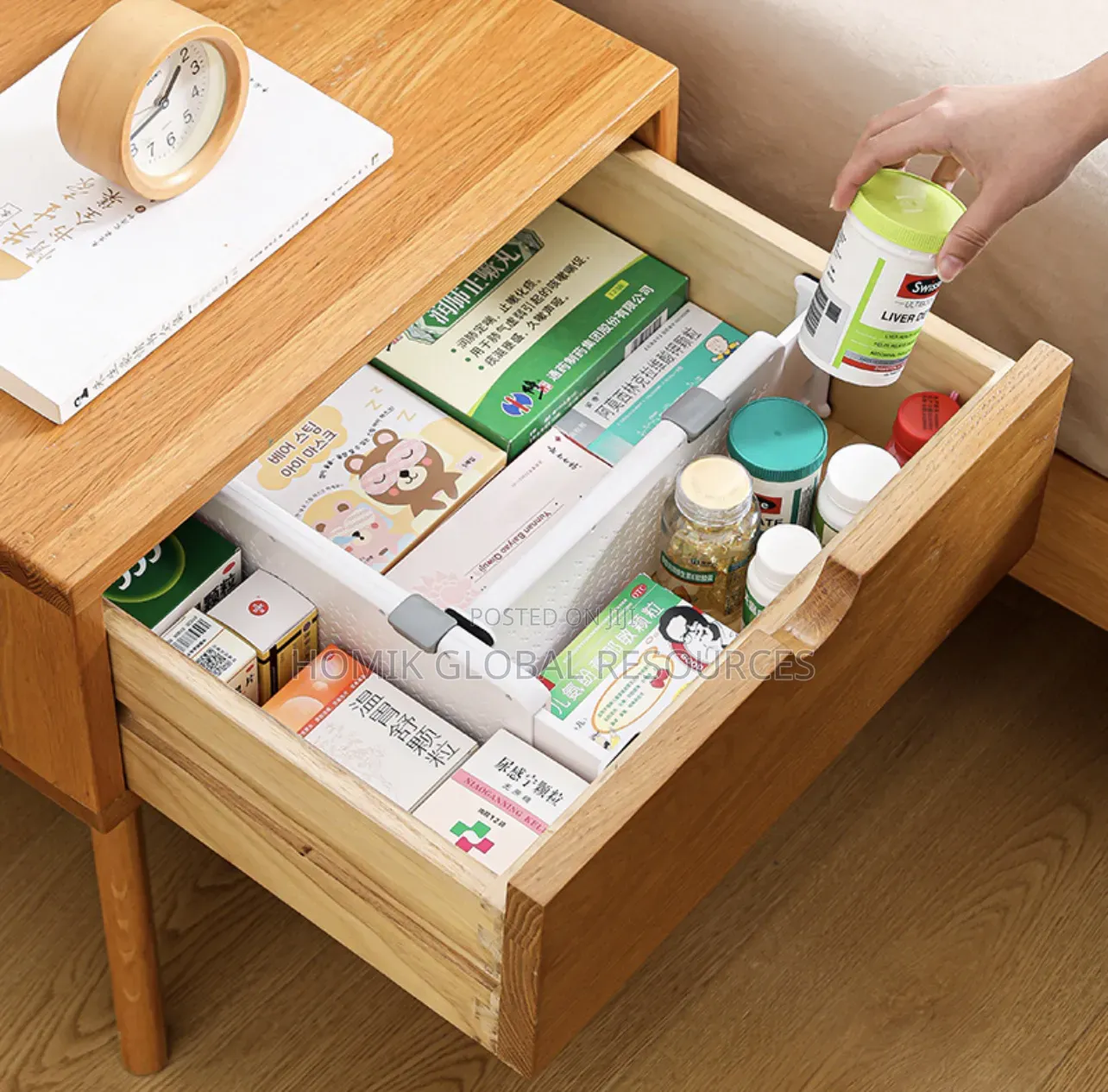 Drawer Shelf Expandable Adjustable Multipurpose Partition Board