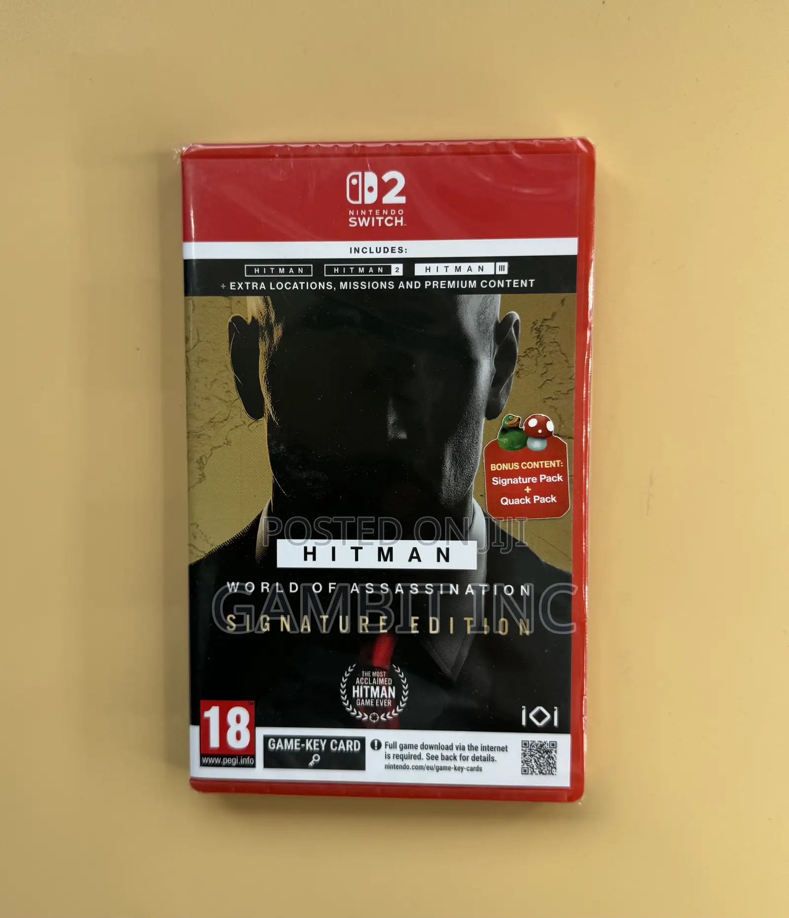 Nintendo Switch Hitman World of Assassination