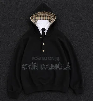 Plain Mature and Corporate Hoodie