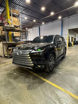 New Lexus LX 600 2025 Black