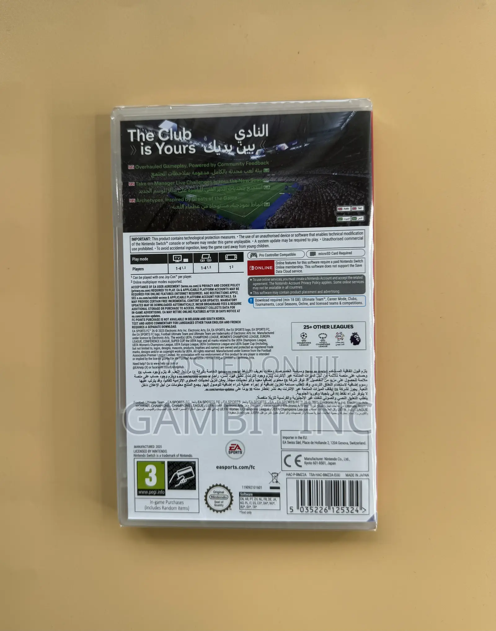 Nintendo Switch Fc 26