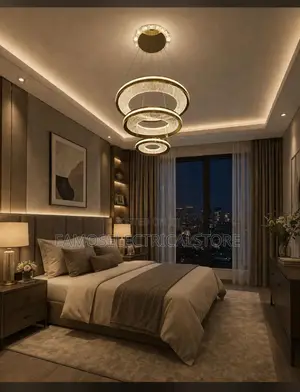 New Design Led Ceiling Mounted Chandelier