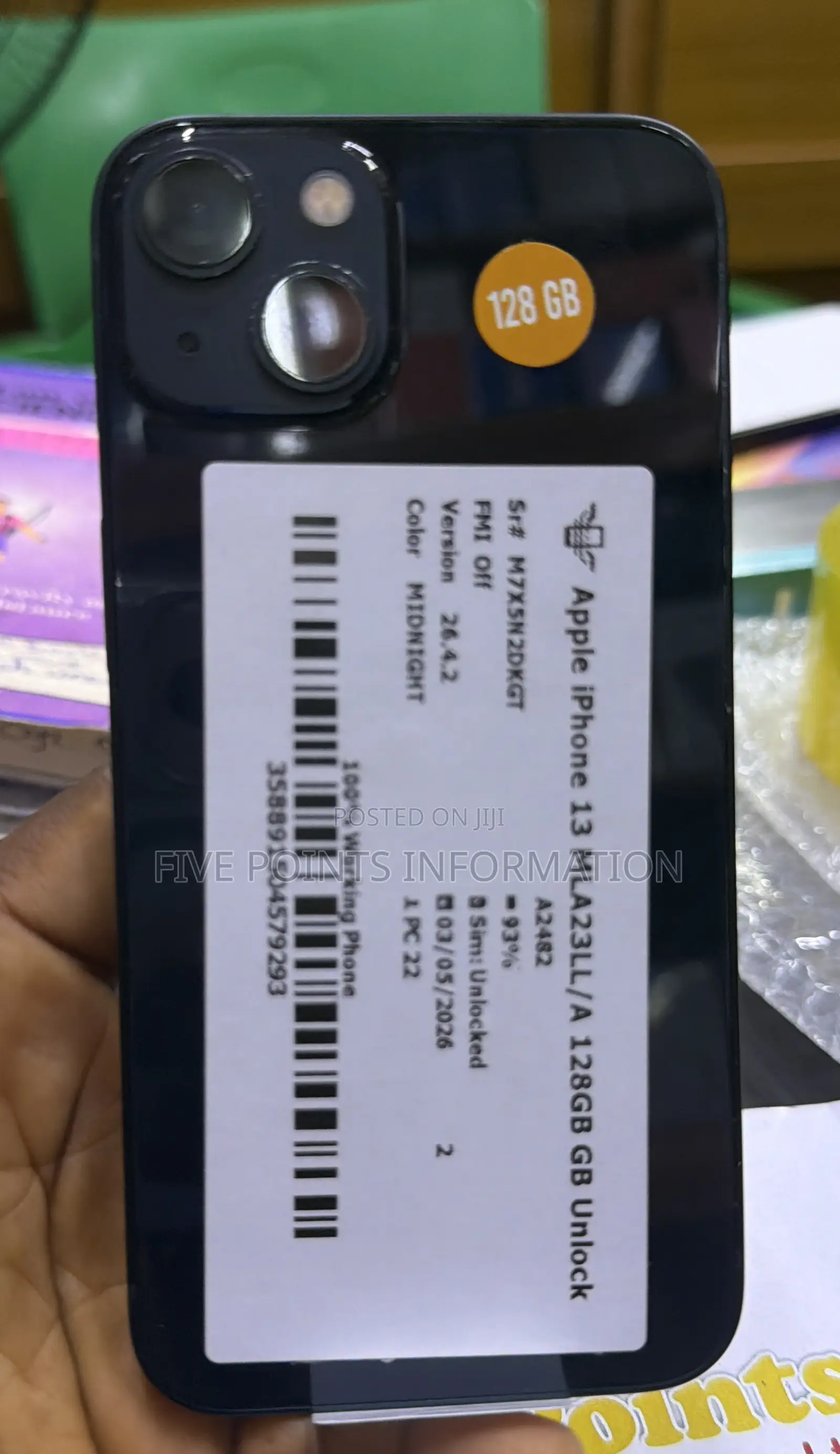 Apple iPhone 13 128 GB Black