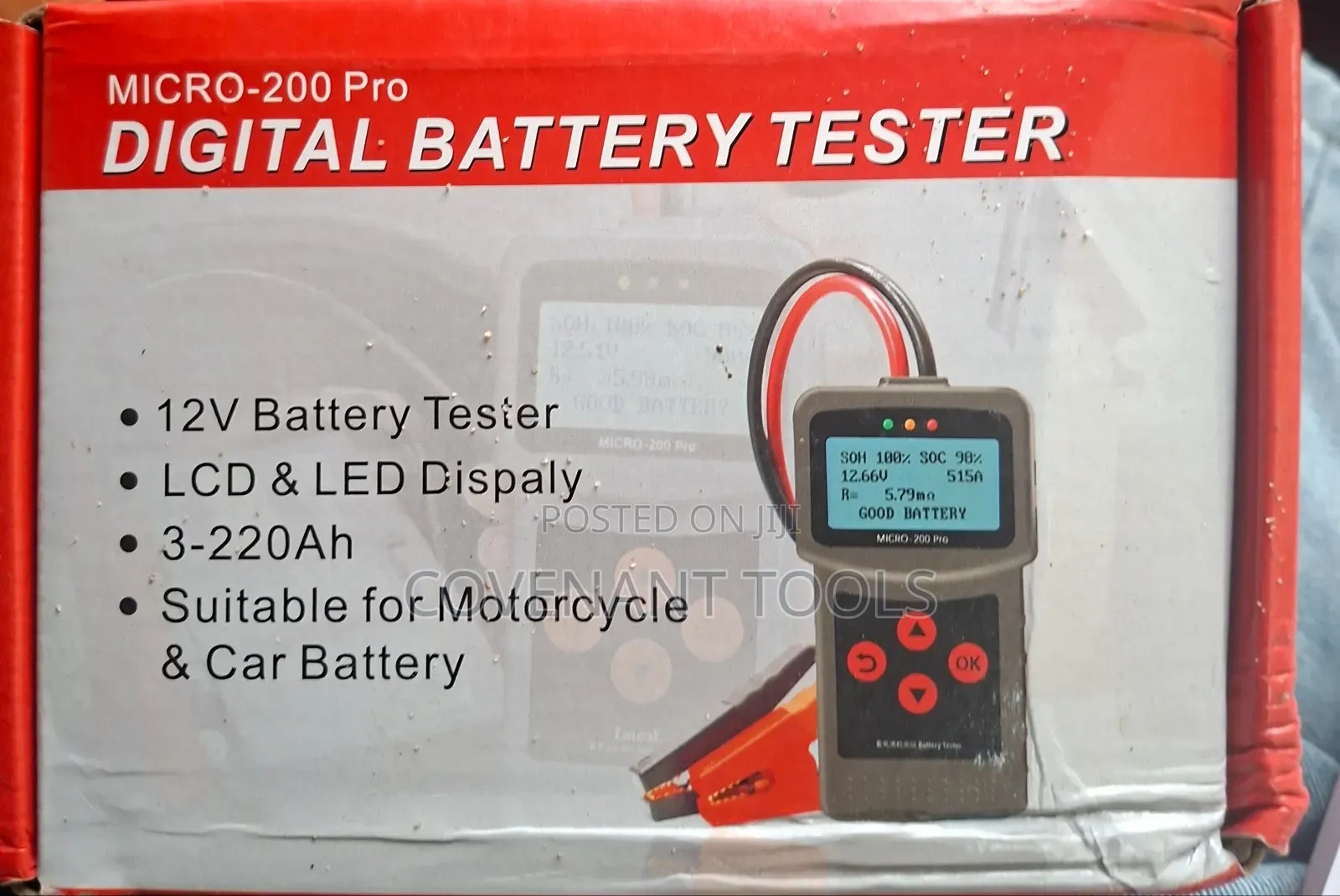 Digital Battery Tester