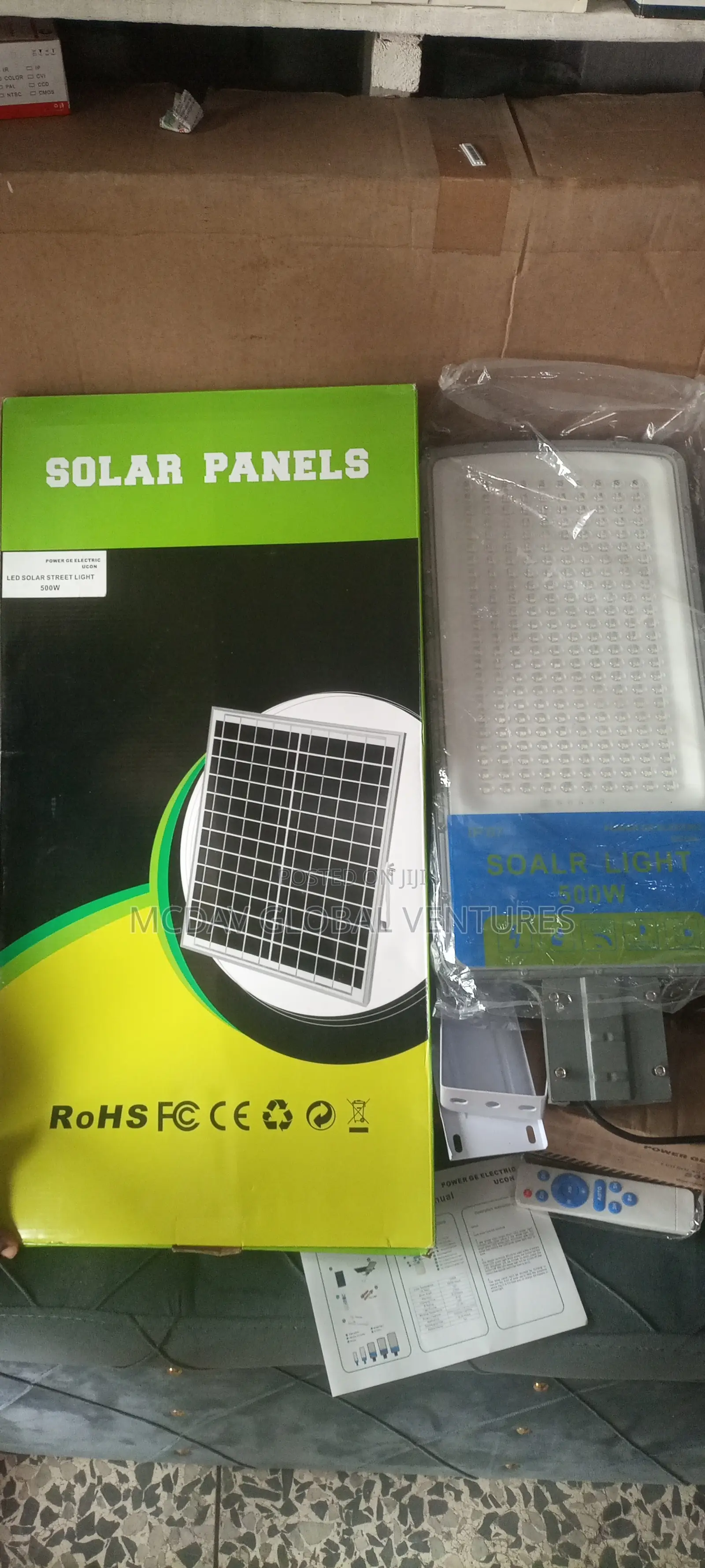 500w Led Outdoor Solar Street Light