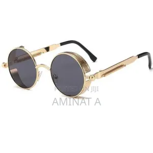 Gothic Single Lens Round Eyeglass Frame