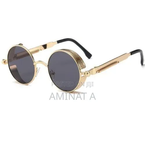 Gothic Single Lens Round Eyeglass Frame