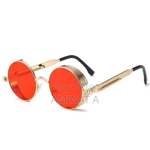 Gothic Single Lens Round Eyeglass Frame