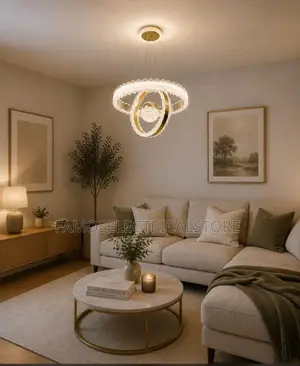 Slick Modern Chandelier