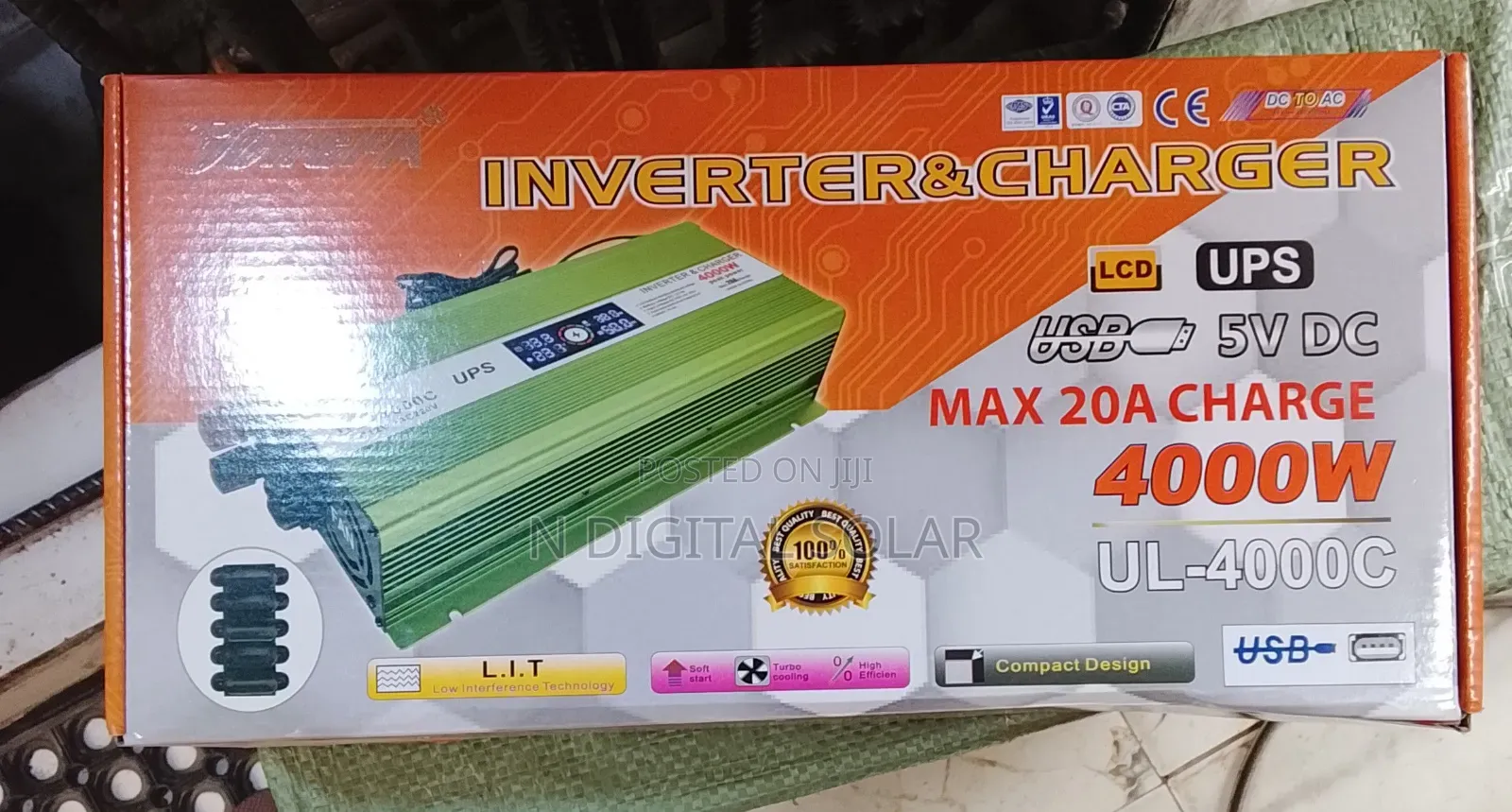 Inverter With Charger 4000w