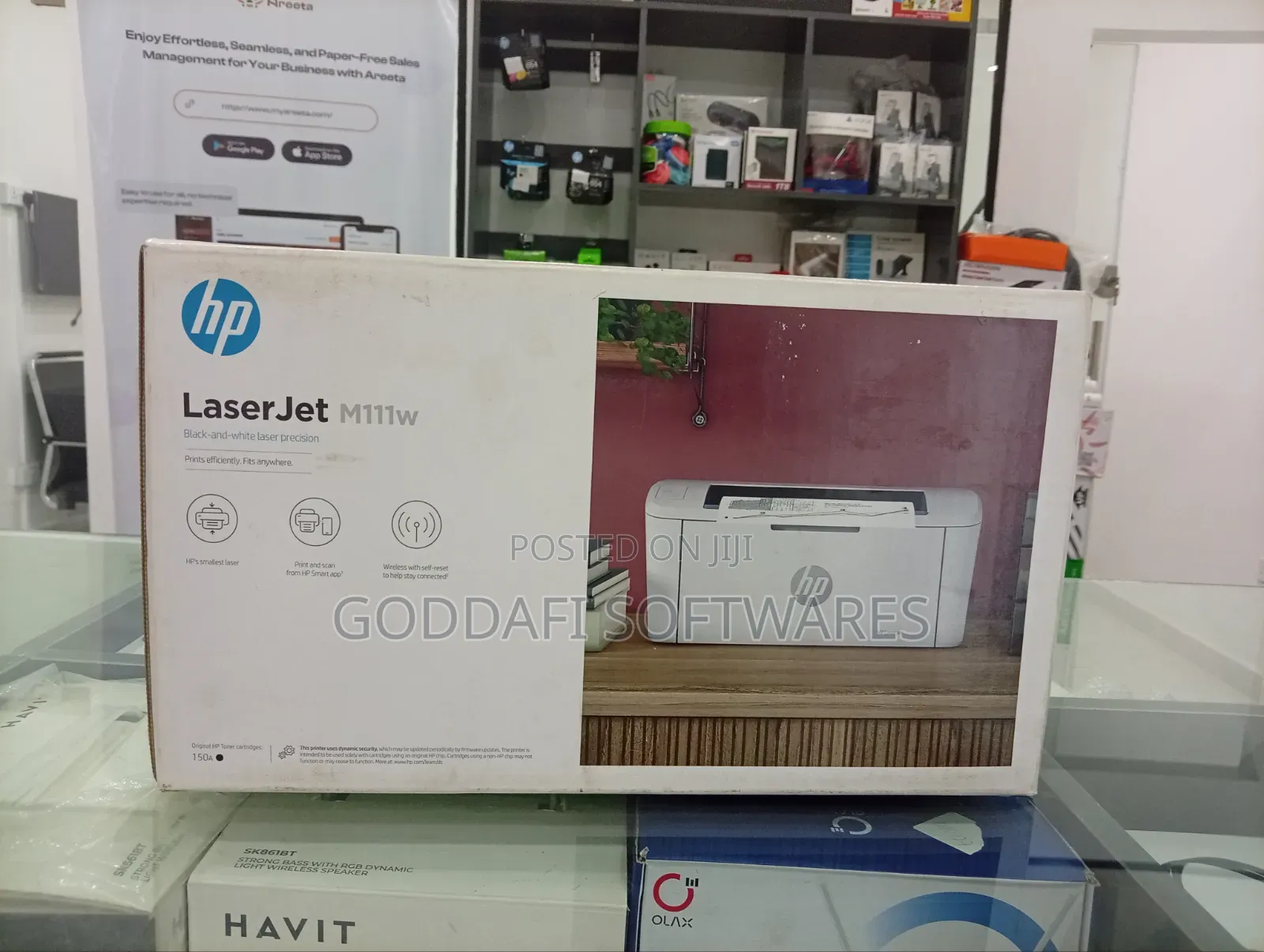 HP Laserjet M111w Black White Printer | Goddafi Stores