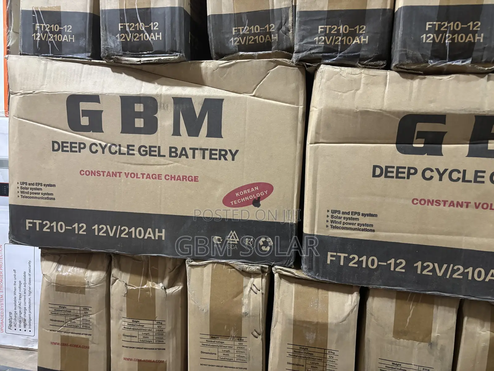 210ah GBM Battery