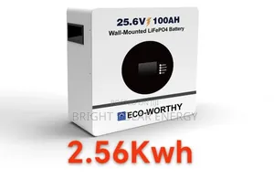 2.56kwh 24v Solar Lithium Battery