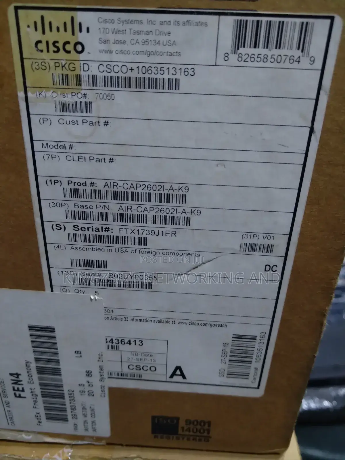 Cisco Access Point 2602i-A-