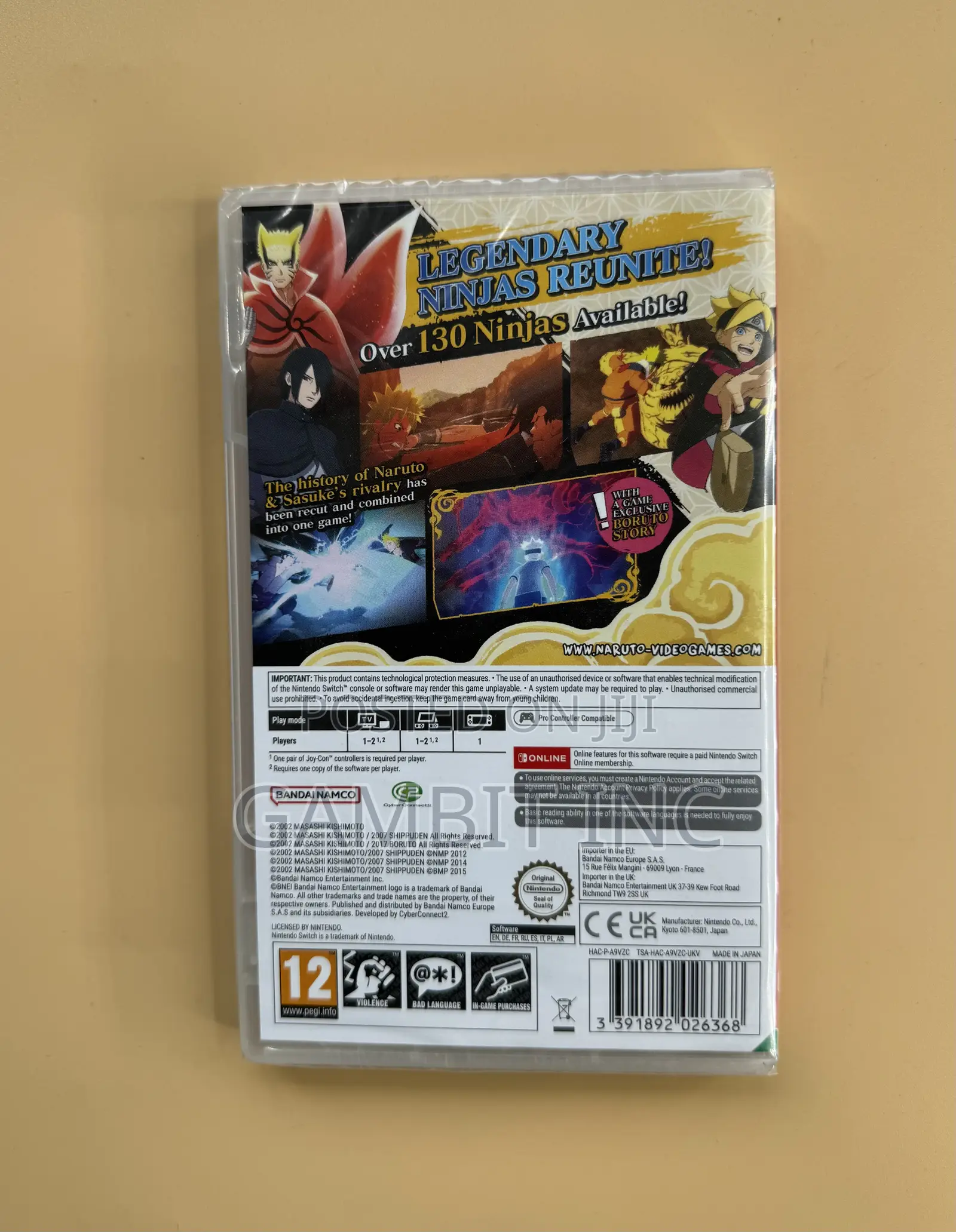 Nintendo Switch Naruto X Boruto Ultimate Ninja Storm Connections