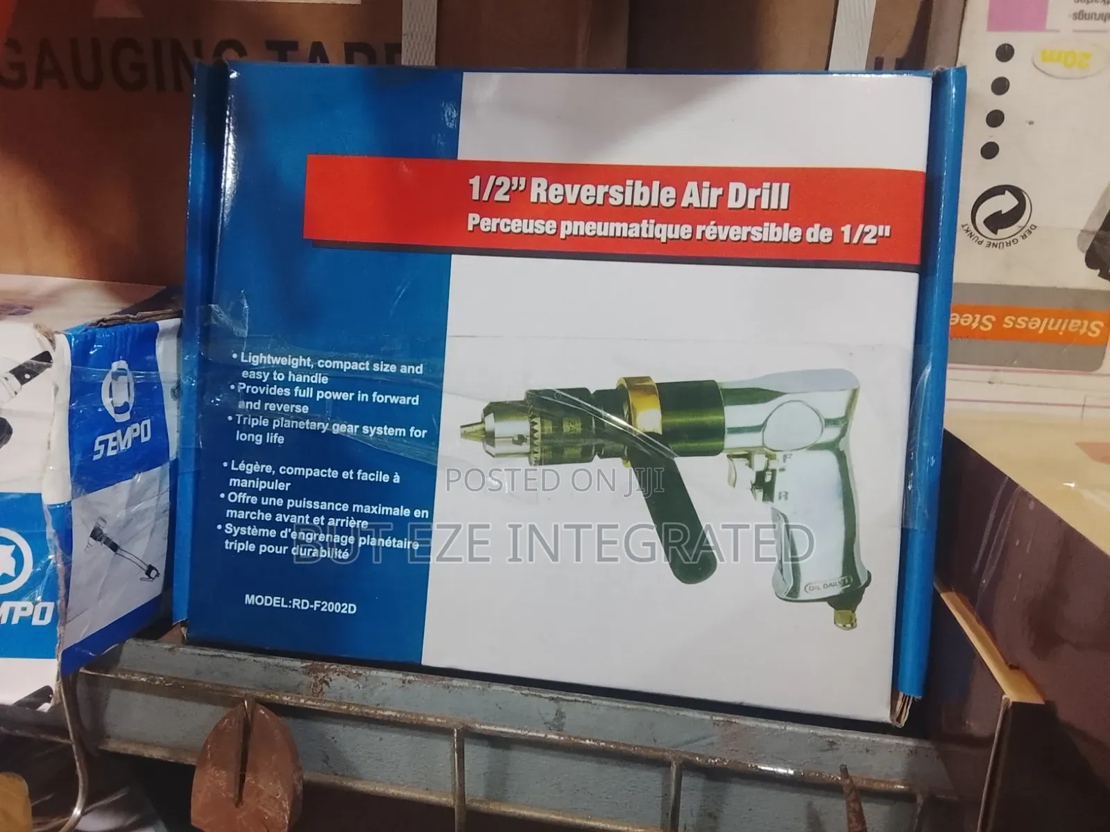 1/2"Reversible Air Drill