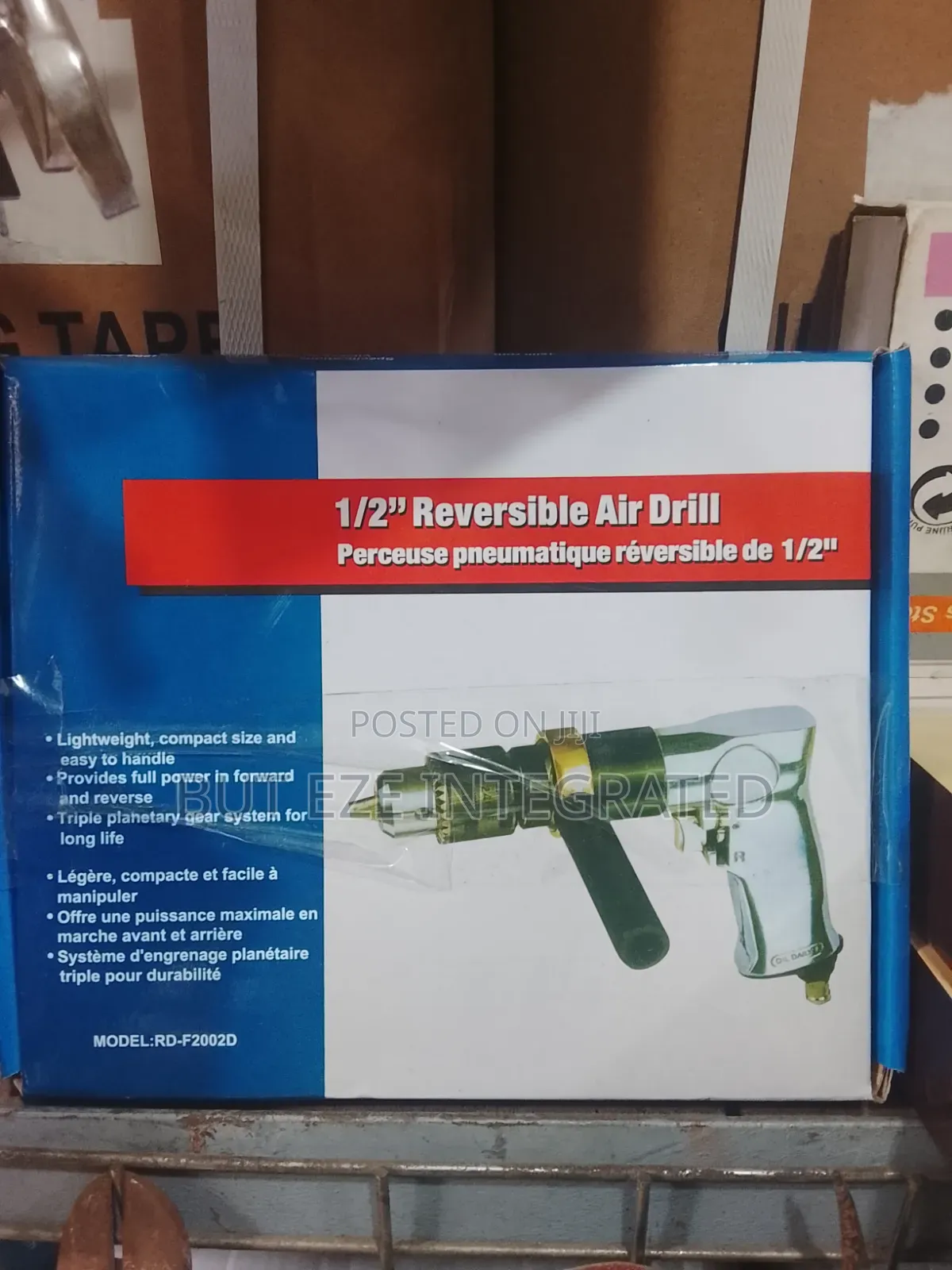 1/2"Reversible Air Drill