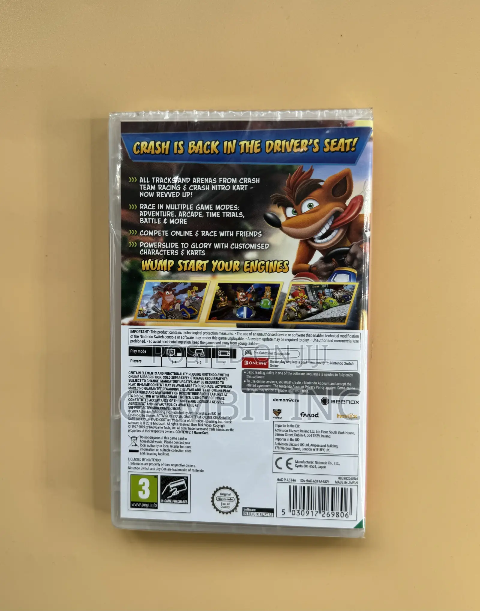 Nintendo Switch Crash Team Racing