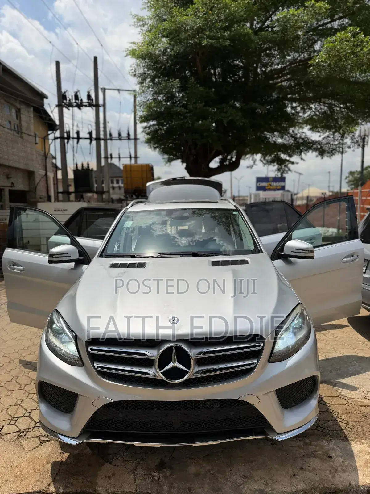 Mercedes-Benz GLE-Class GLE 350d 4MATIC 2016 Silver