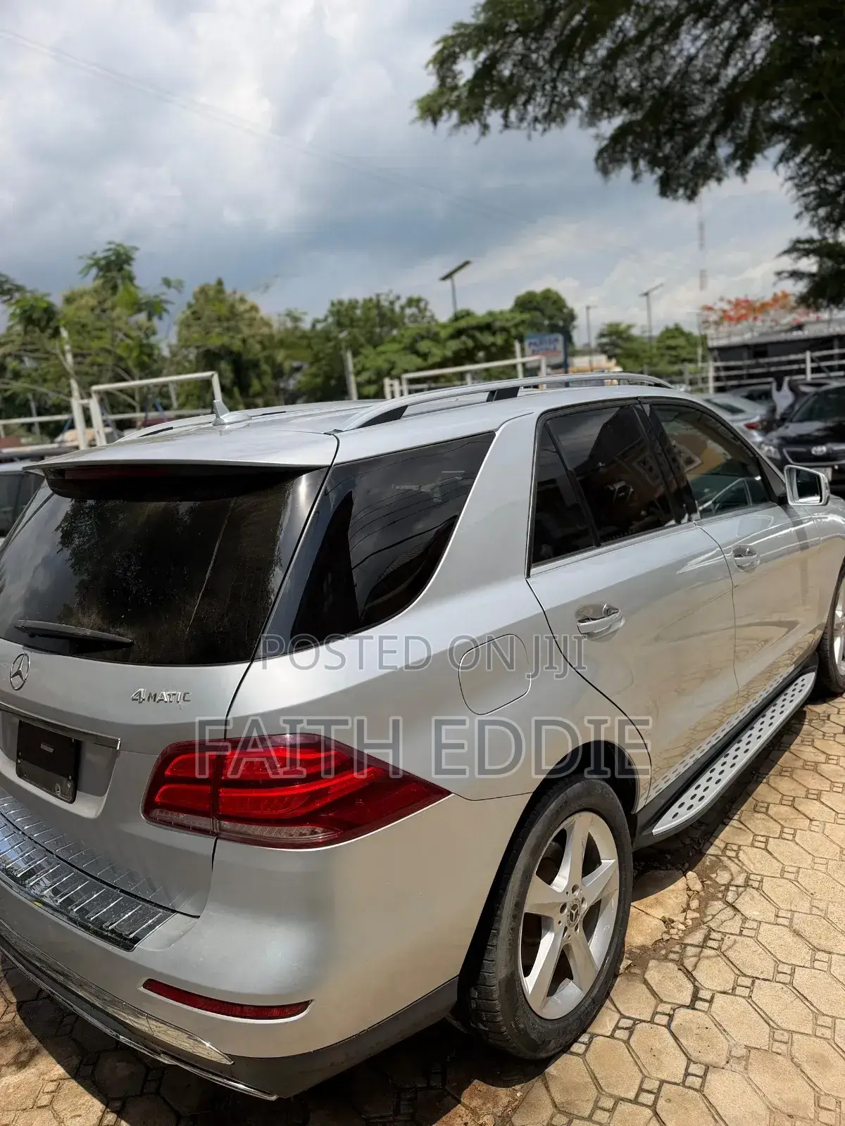 Mercedes-Benz GLE-Class GLE 350d 4MATIC 2016 Silver