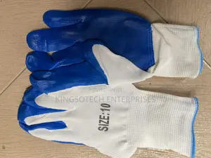 Generic Blue Anti-slip Work Safety Gloves