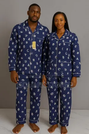Unisex Luxury Pyjamas Available in Sizes 10 12 14 16 18