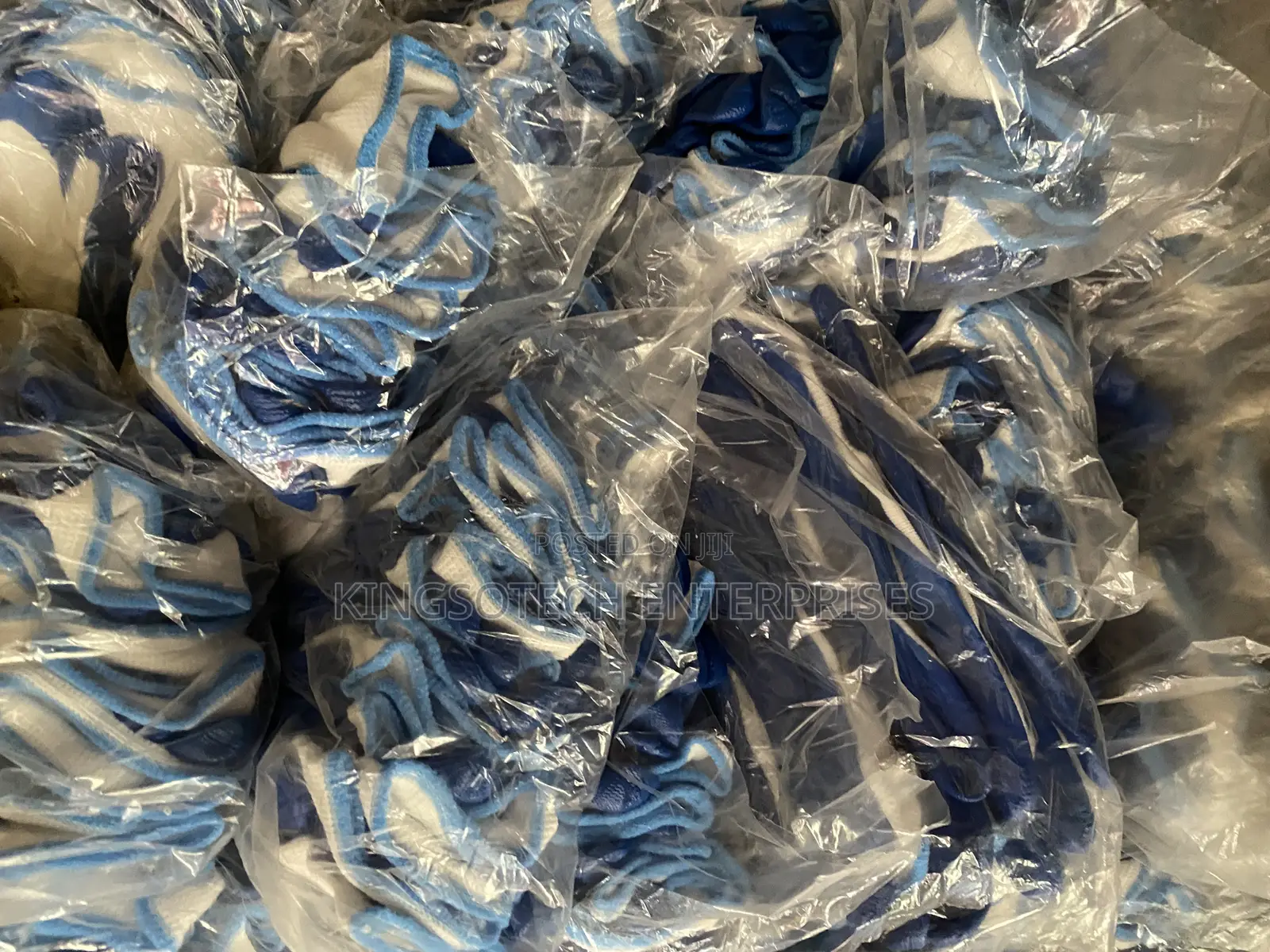 Generic Blue Anti-slip Work Safety Gloves