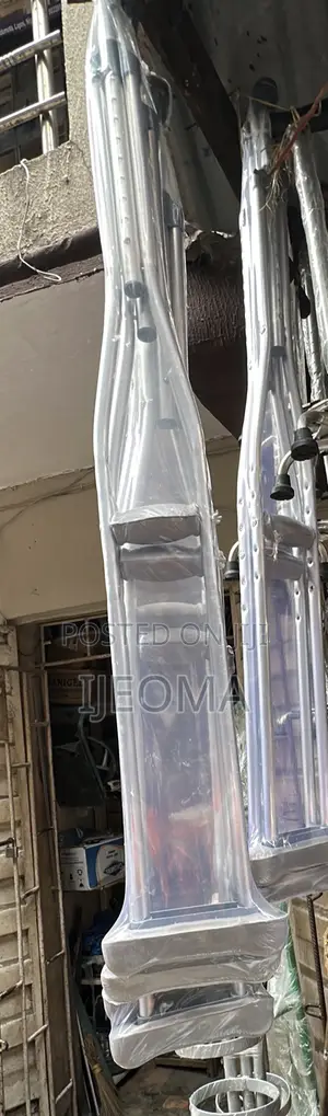 Adjustable Aluminum Crutches for Walking Support Injury Recovery