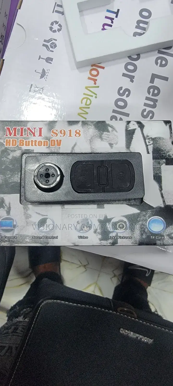 Button Mini Spy Camera