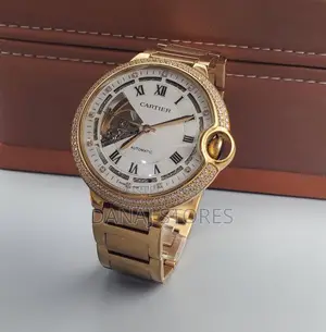 Cartier Iced-Bezel Watch