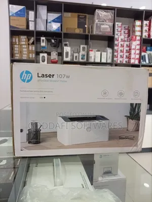 Hp Laser 107w Wireless Printer | Goddafi Stores