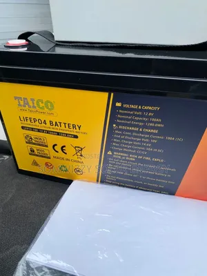 High Quality 1.28kwh Lithium Battery 12v . Taco