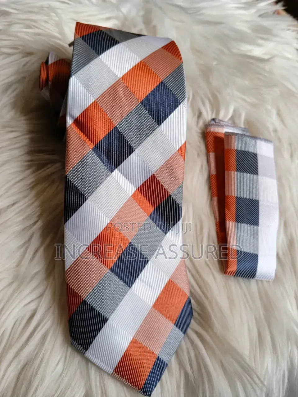 Vintage Office Tie With Hanky
