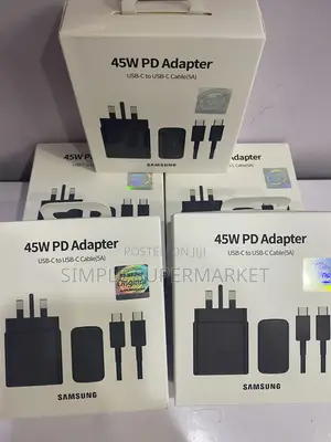 Original Samsung 45watts Complete Charger