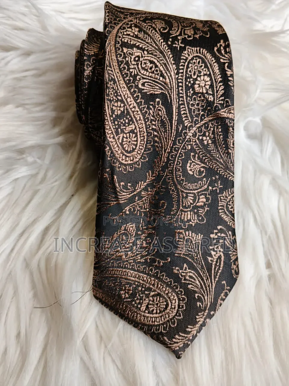 Vintage Office Tie With Hanky