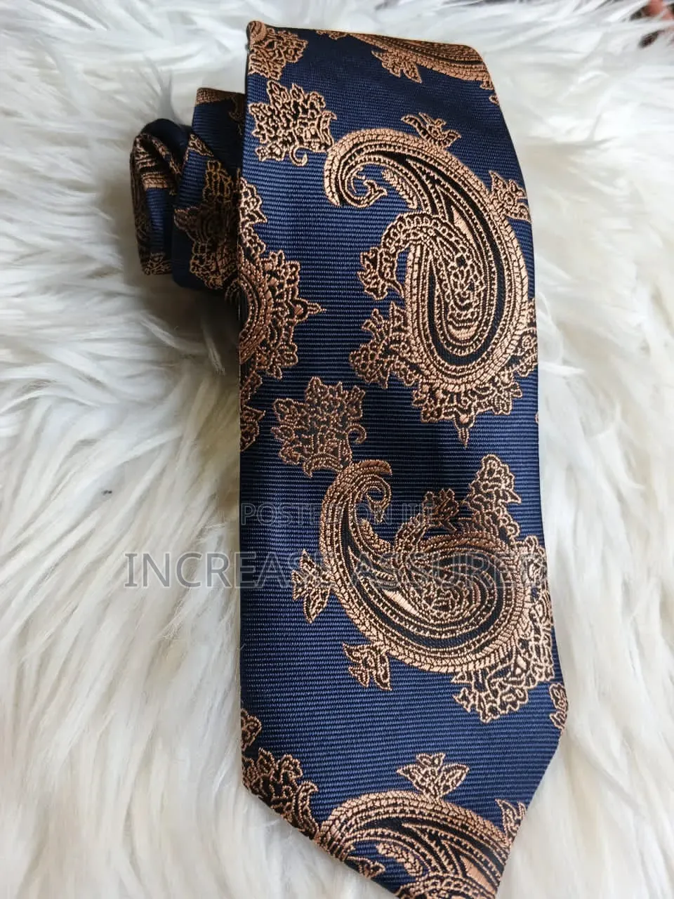 Vintage Office Tie With Hanky