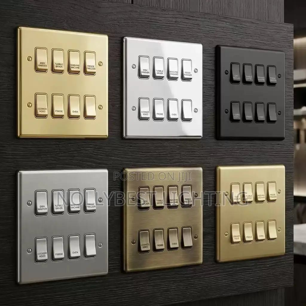 8gang Switch Sliver