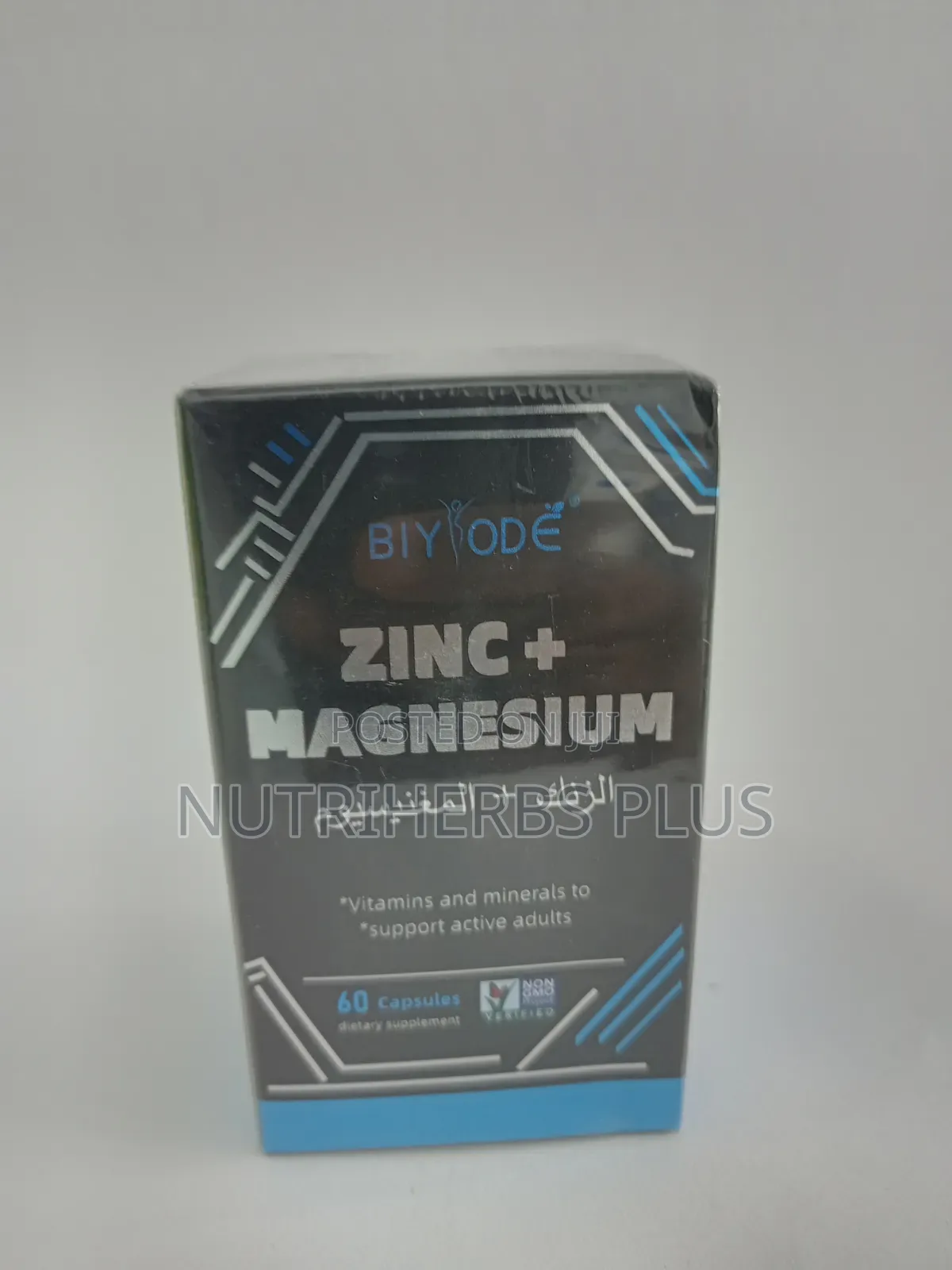Biyode Zinc Magnesium Capsule:Boost Immune System Stronger Bone Health