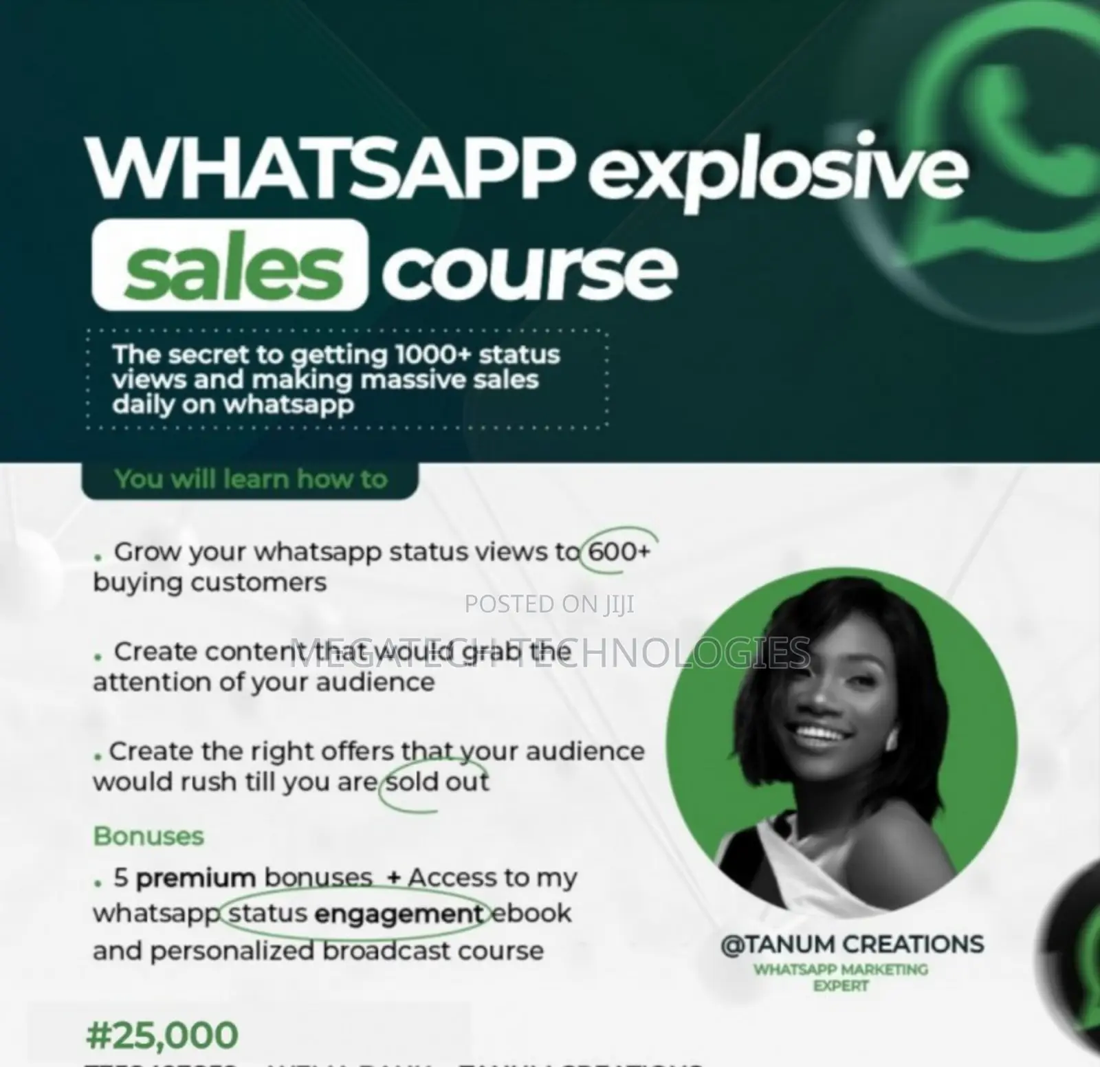 Whatsapp Explosive Sales Course