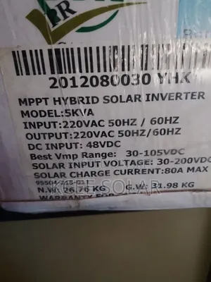 5kva 48v Yohako Inverter Hybrid