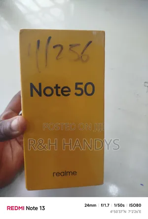 New Realme Note 50 256 GB Black