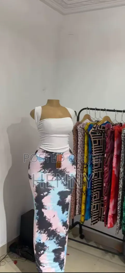 Basic Top and Maxi Skirt
