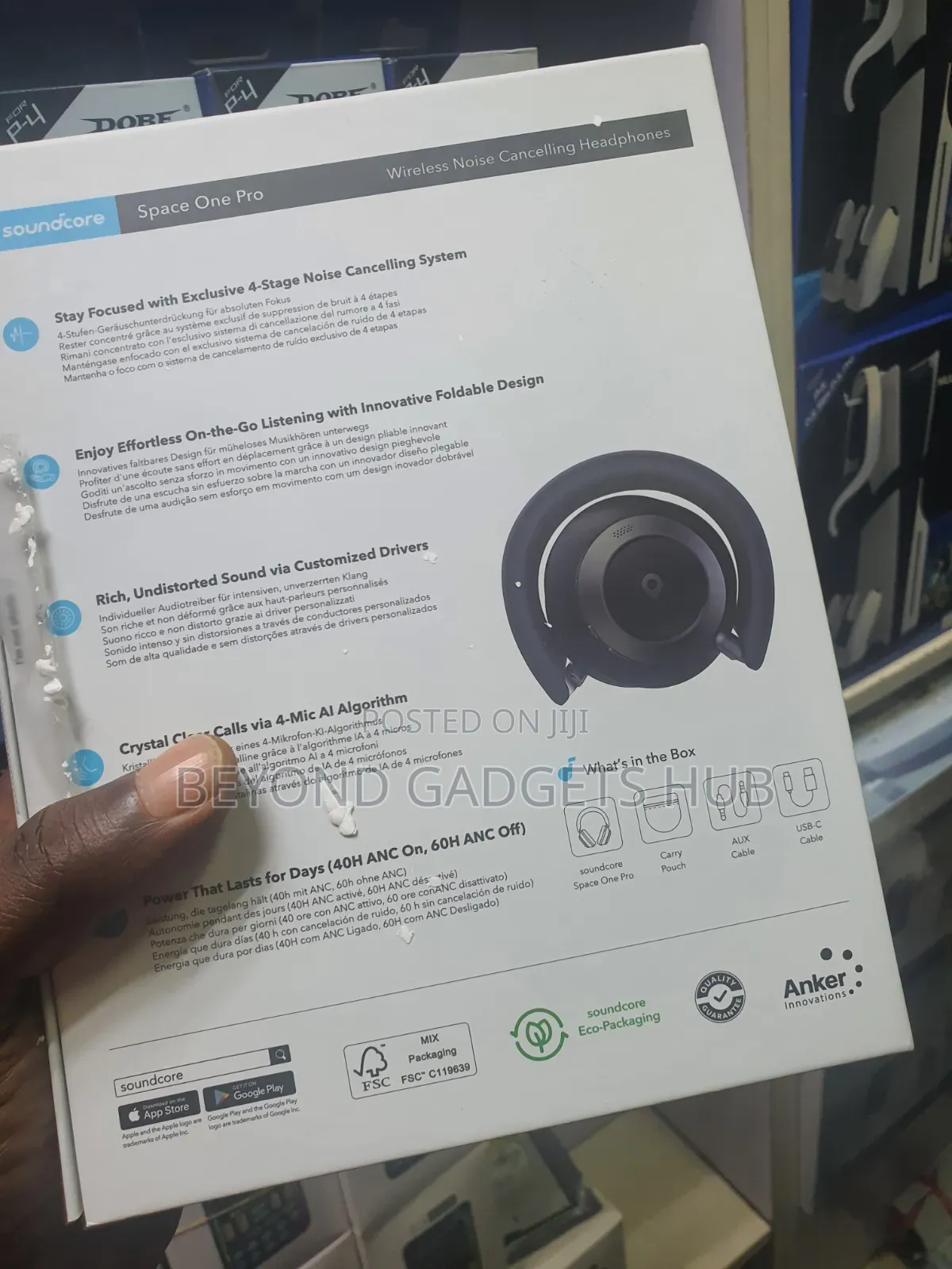 Anker Soundcore Space One Pro Bluetooth Headphone/Headset