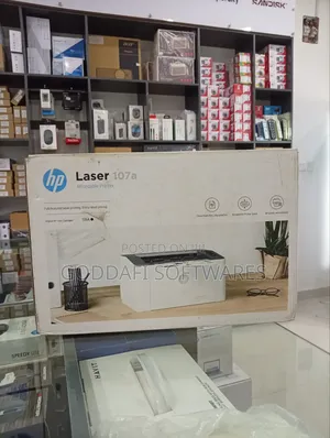 Hp 107a Black Laser Printer | Goddafi Stores
