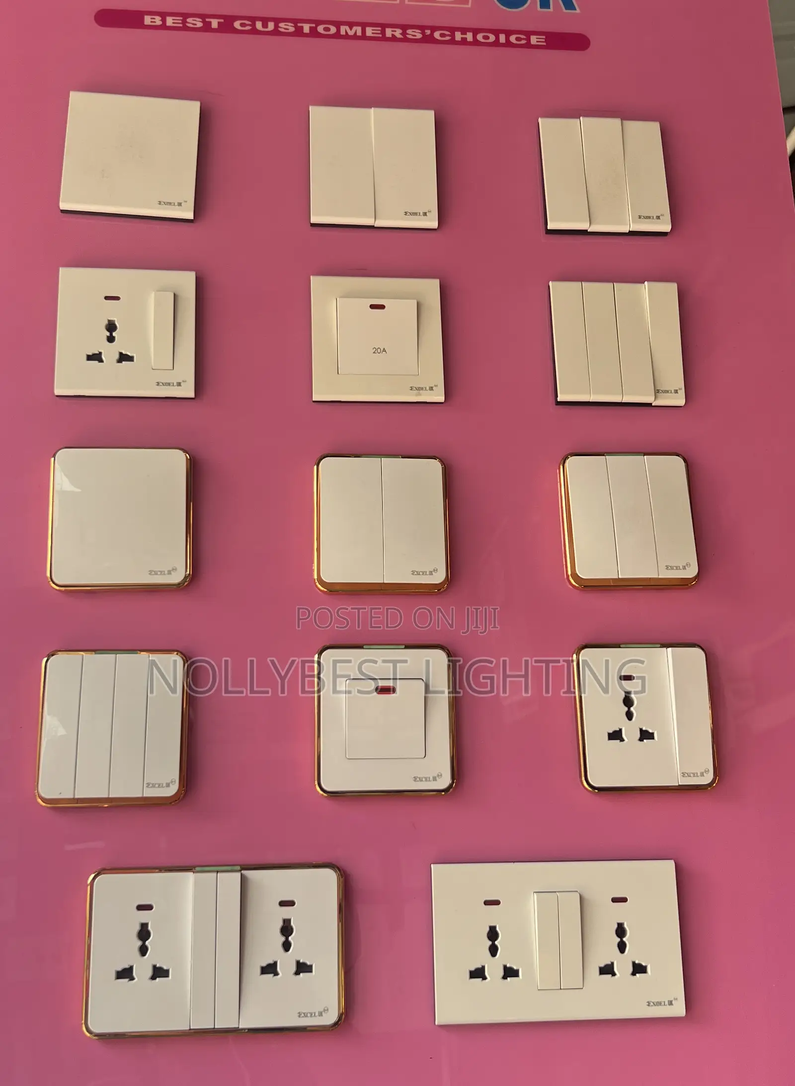 Switches and Socket Available All Colors