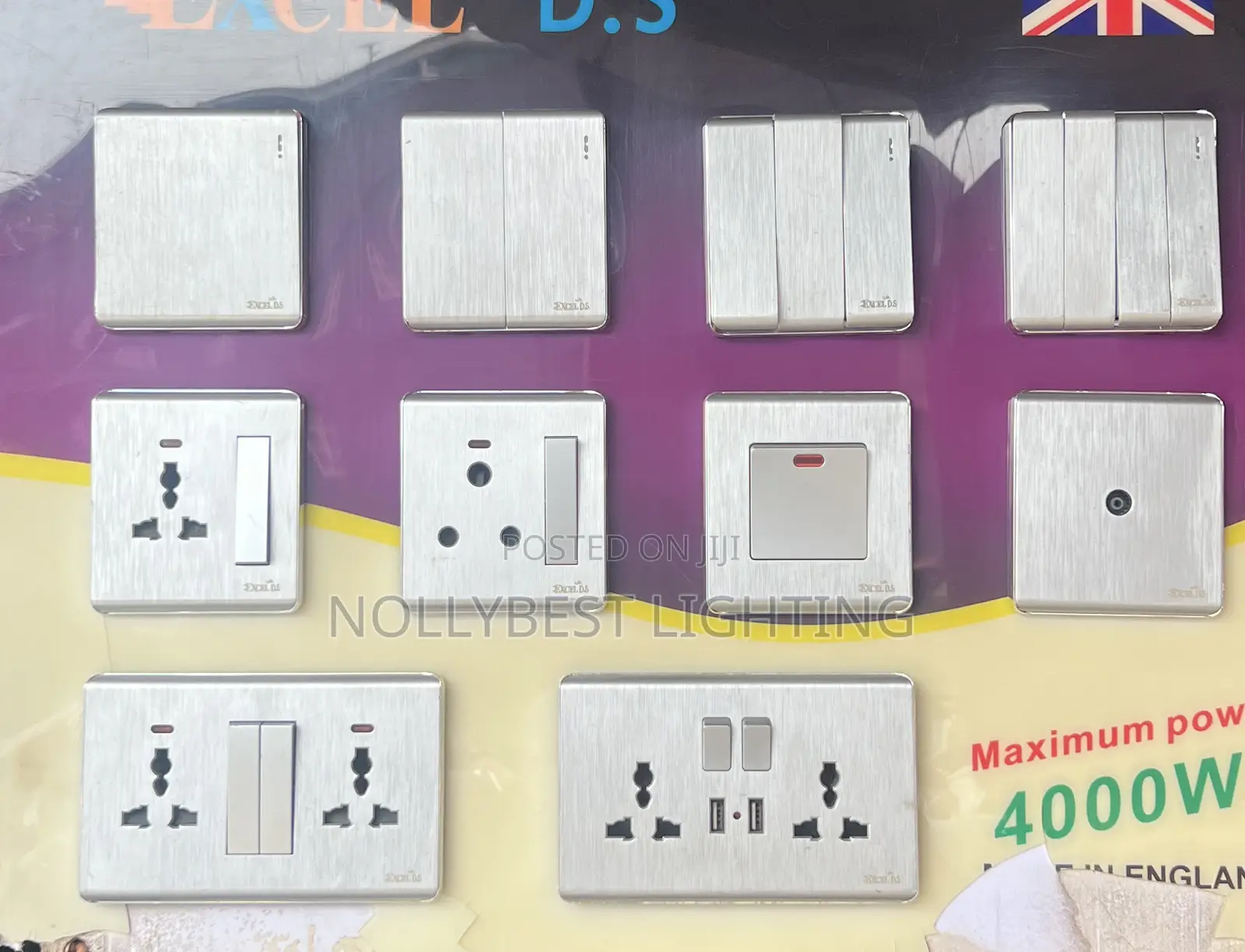 Switches and Socket Available All Colors