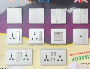 Switches and Socket Available All Colors